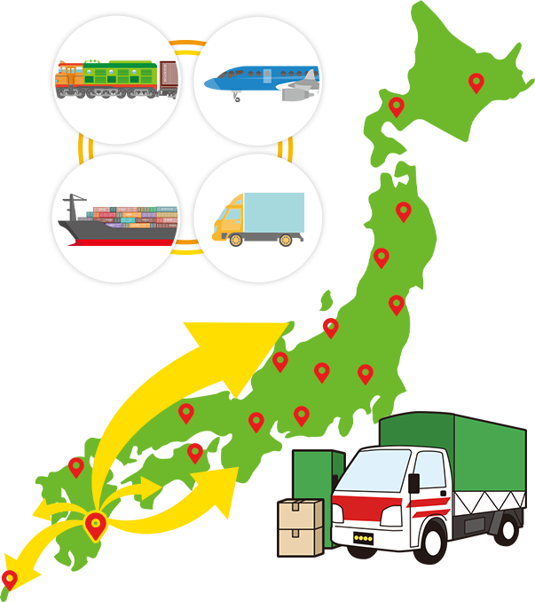 宮崎を中心に日本全国どこへでも！